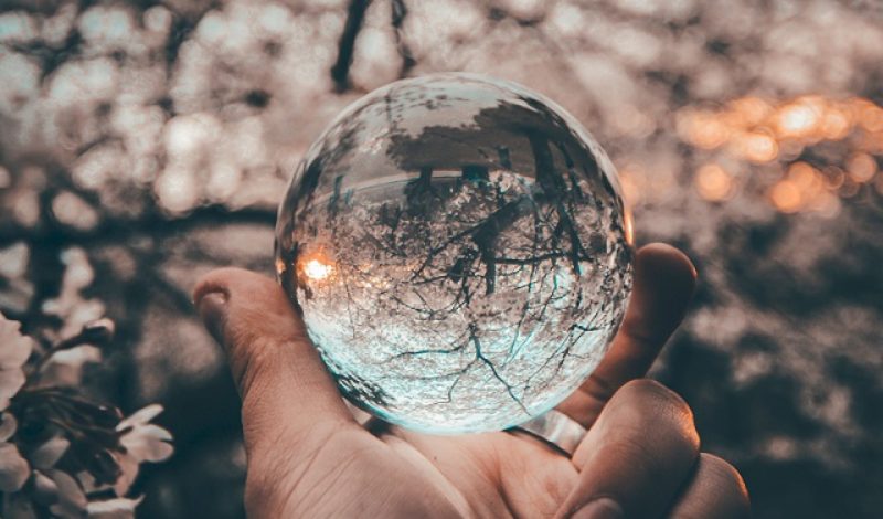 Crystal Ball in nature